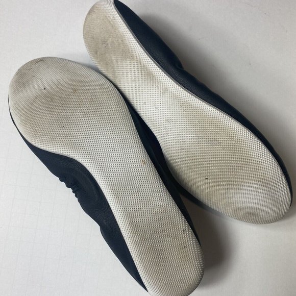 See By Chloe Flats 39 EU 9 US Leather Ballet Slip On Shoes Black Comfort Shoe - Picture 3 of 6